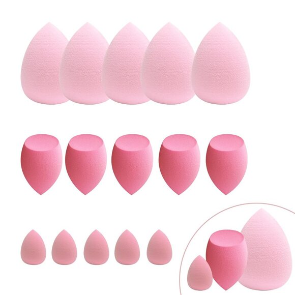 15 pcs Beauty blender Makeup Sponge Bulk:Blender Sponges 15 Pcs for Liquid, Crea - Picture 1 of 7